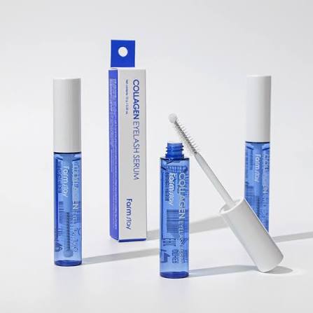 Farmstay Collagen Eyelash Serum — collagen helps condition and strengthen lashes