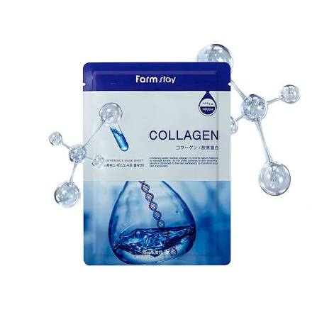 Farmstay Visible Difference Mask Sheet Collagen — collagen firming sheet mask