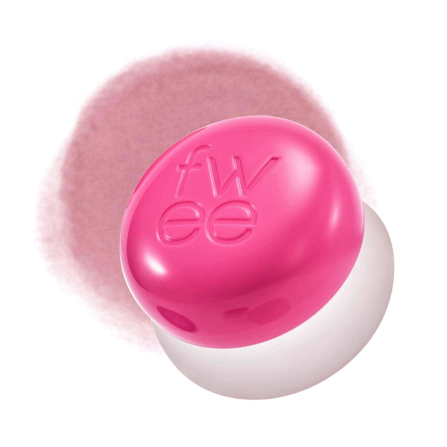 FWEE Lip&Cheek Blurry Pudding Pot in PK01 Baby — blurred matte lip and cheek tint