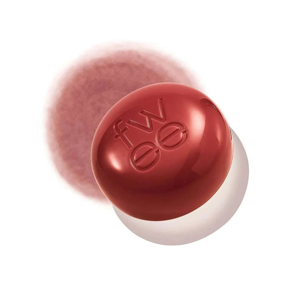 FWEE Lip&Cheek Blurry Pudding Pot in RS03 Faded — blurred matte lip and cheek tint