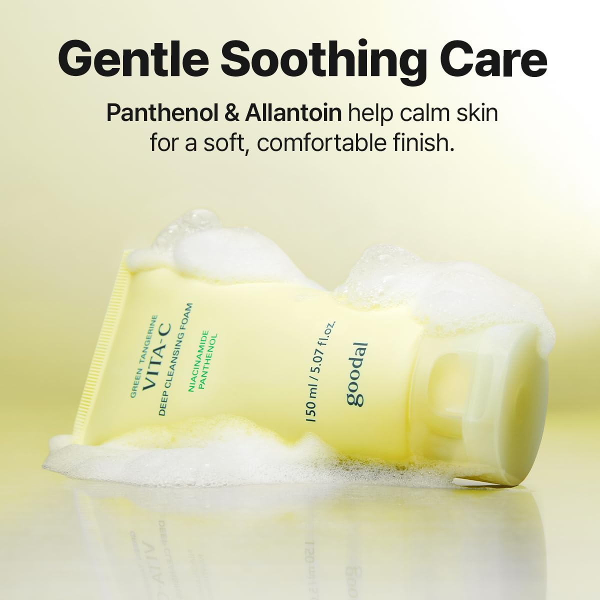 GOODAL Green Tangerine Vita C Cleansing Foam — front view