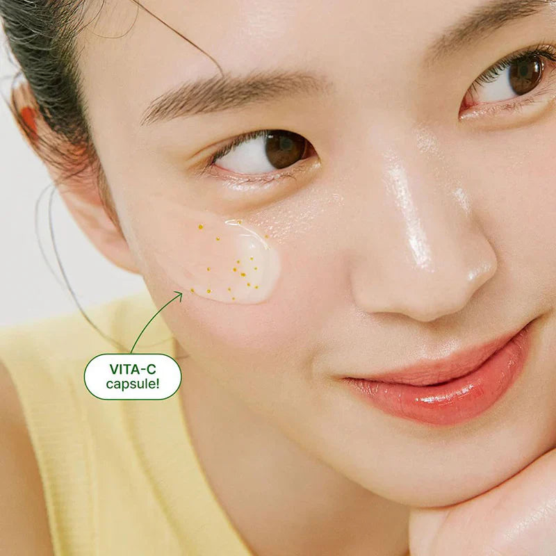 GOODAL Green Tangerine Vita C Dark Spot Care Cream — cream texture
