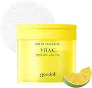 GOODAL Green Tangerine Vita C Dark Spot Care Pad — application