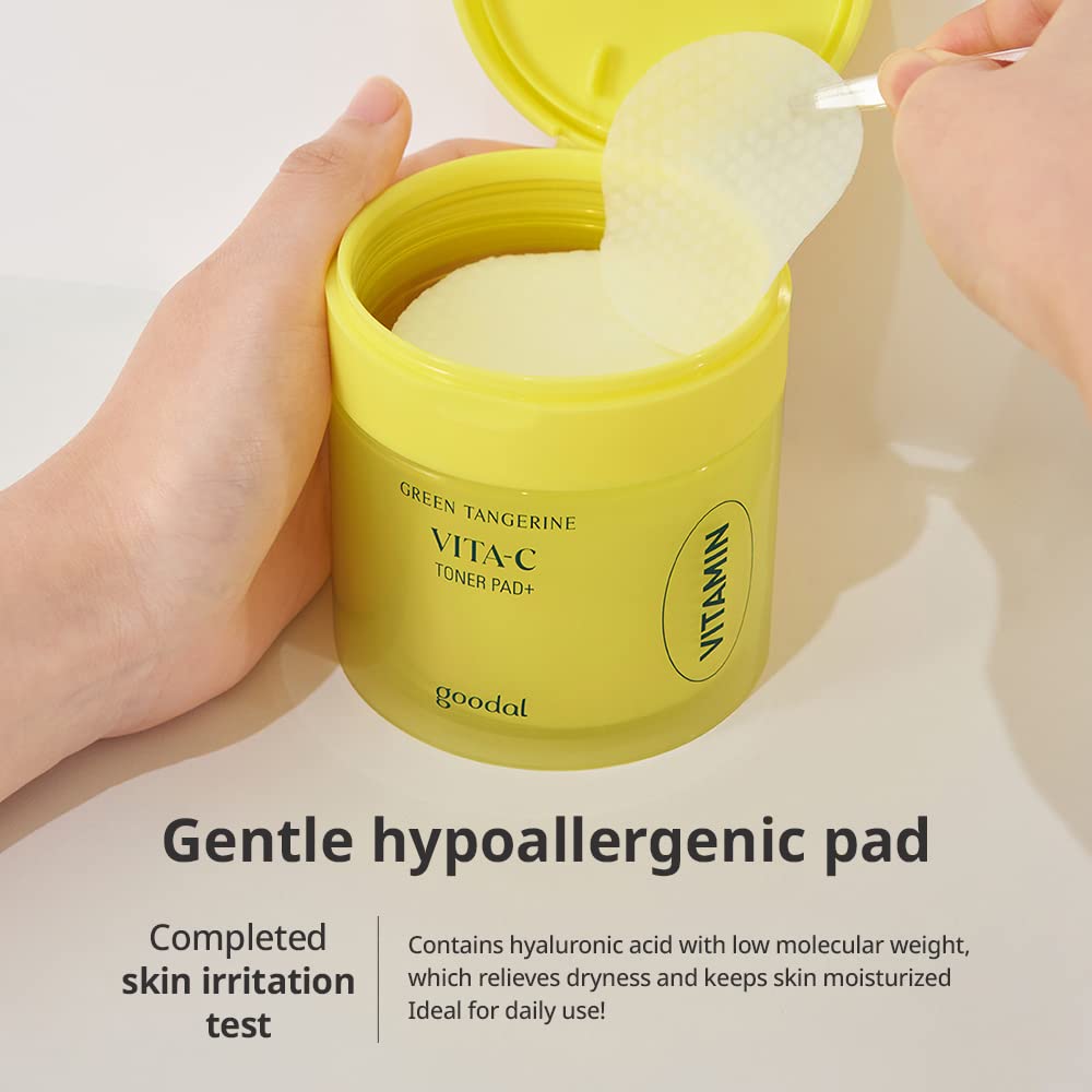 GOODAL Green Tangerine Vita C Dark Spot Care Pad — front view