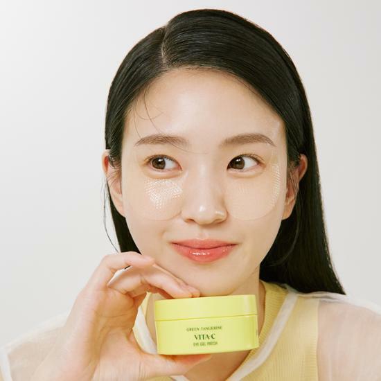 GOODAL Green Tangerine Vita C Eye Gel Patch — product view