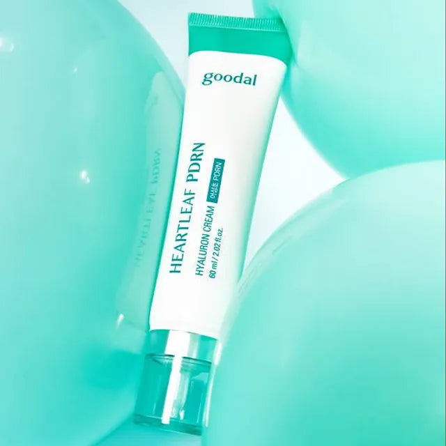 GOODAL Heartleaf PDRN Hyaluron Cream — soothed hydrated skin