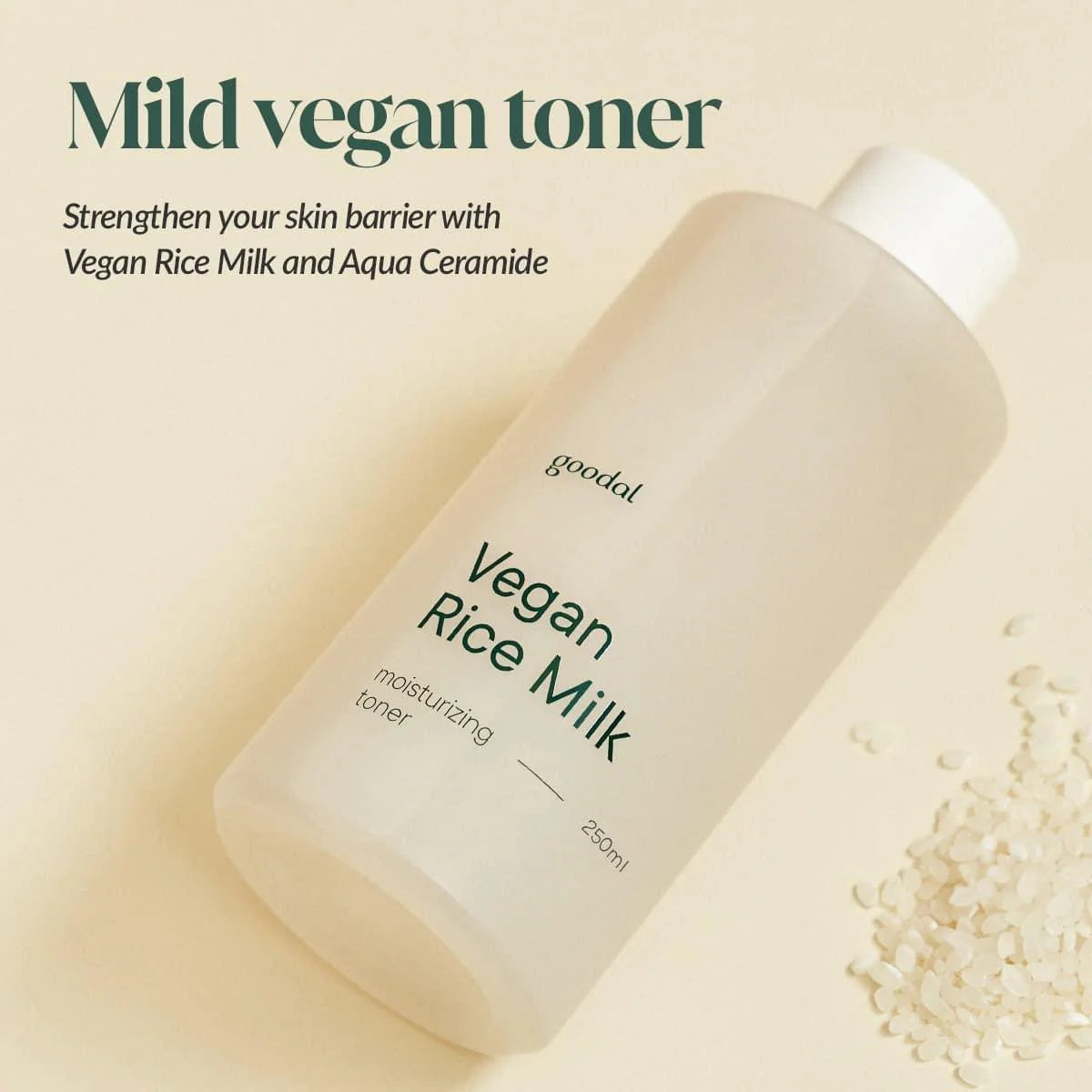 GOODAL Vegan Rice Milk Moisturizing Toner — toner texture