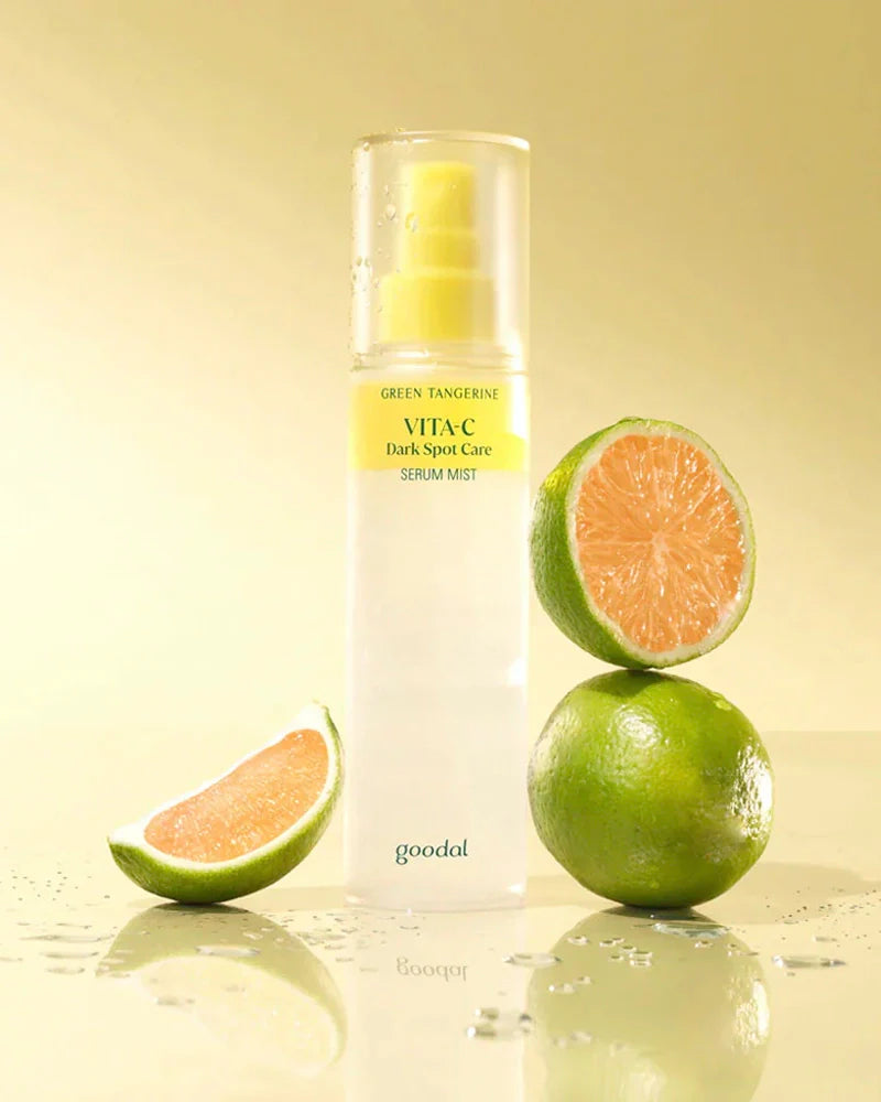 GOODAL Vita C Dark Spot Care Serum Mist — dewy glowing skin