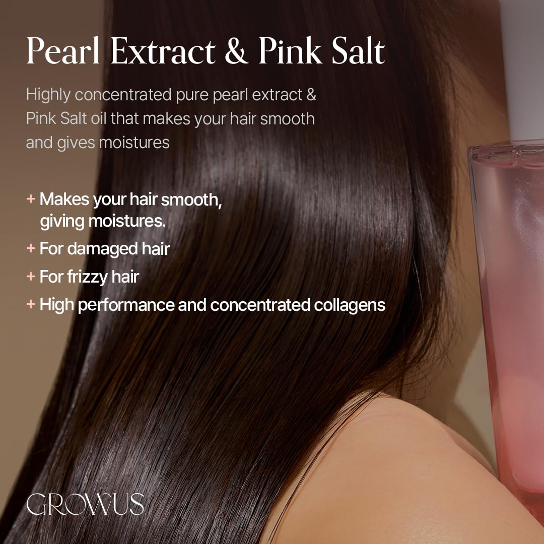 GROWUS Damage Therapy Hair Oil — nourishes and repairs damaged hair