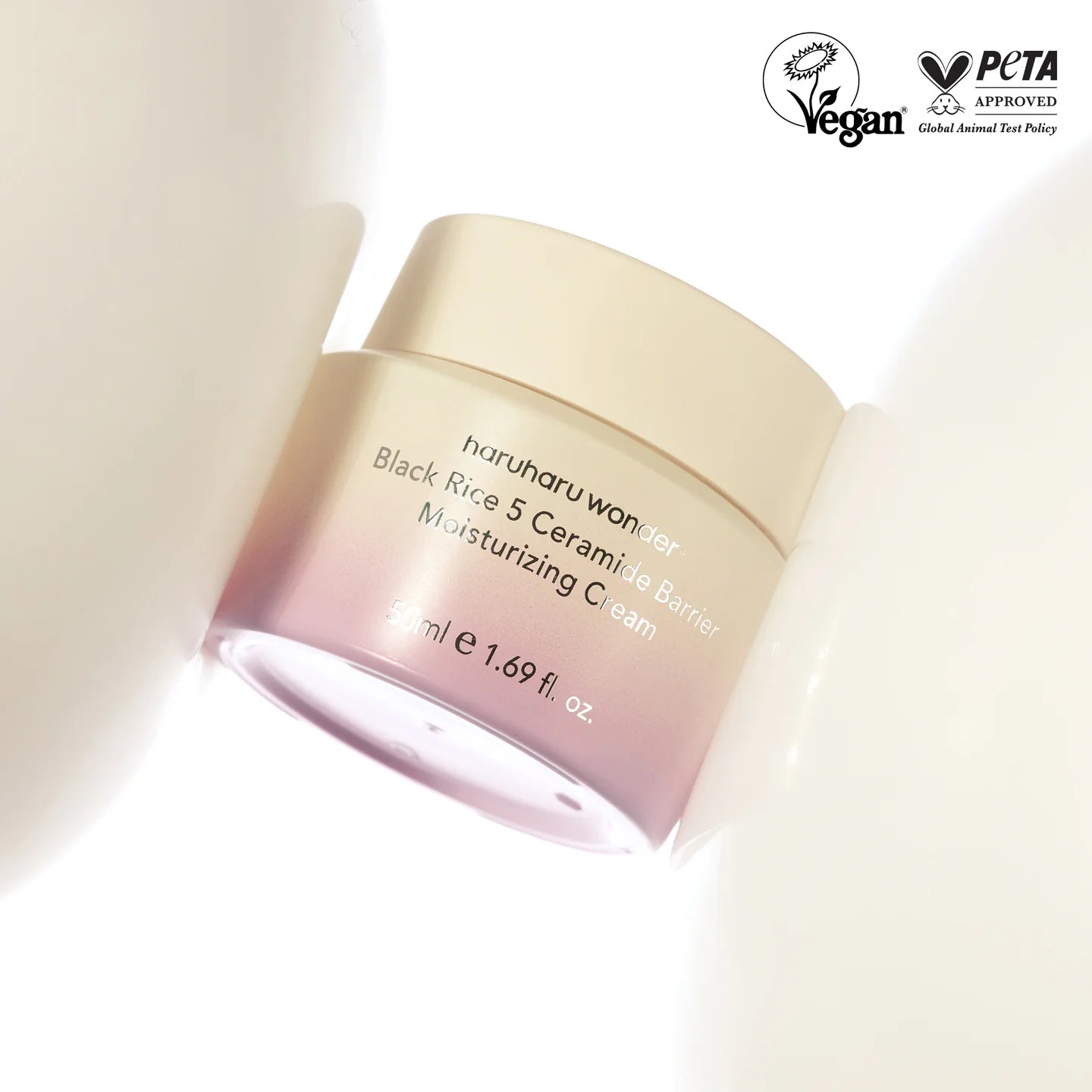 haruharu wonder Black Rice 5 Ceramide Barrier Moisturizing Cream 50ml — Korean ceramide cream