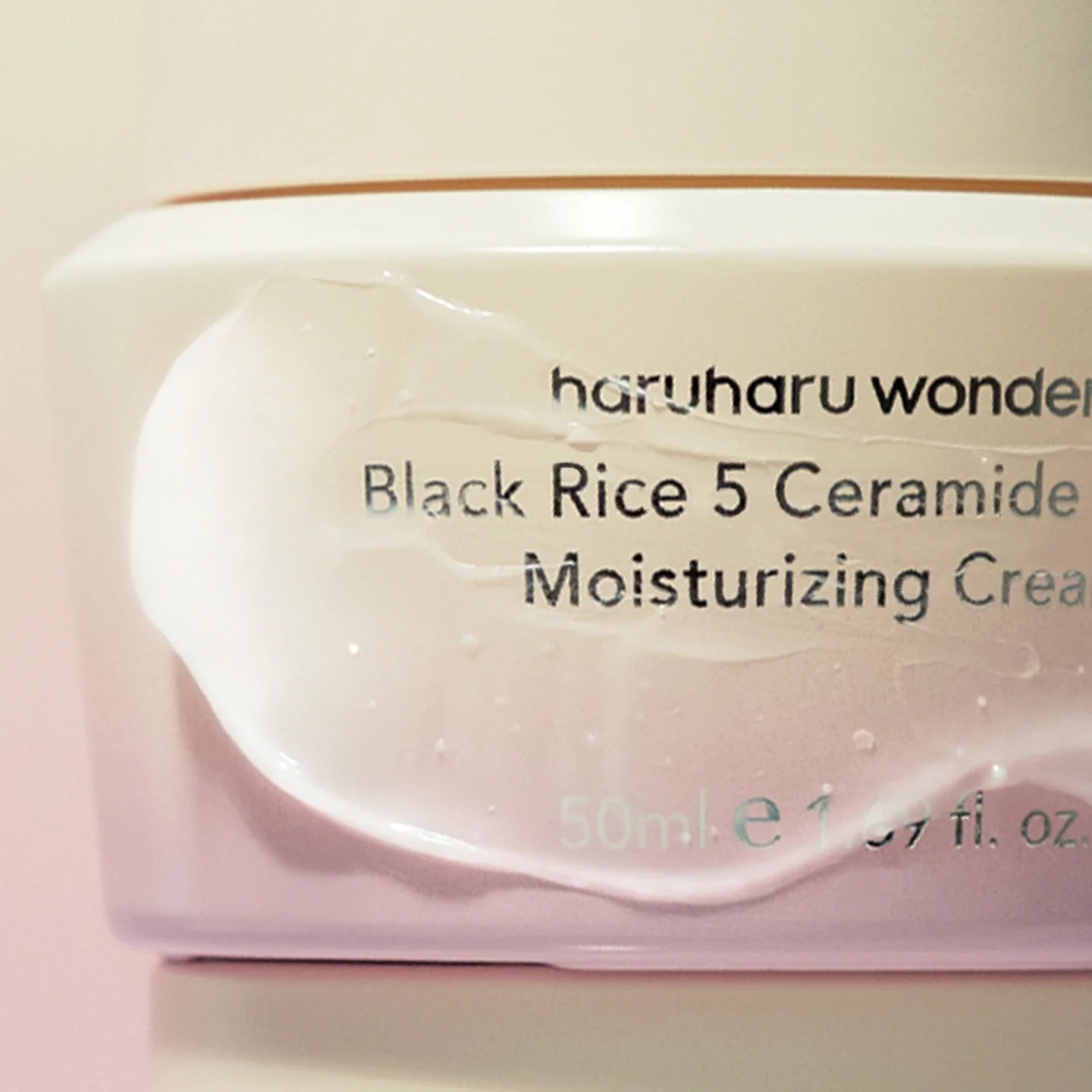 haruharu wonder Black Rice 5 Ceramide Barrier Moisturizing Cream 50ml — Korean ceramide cream