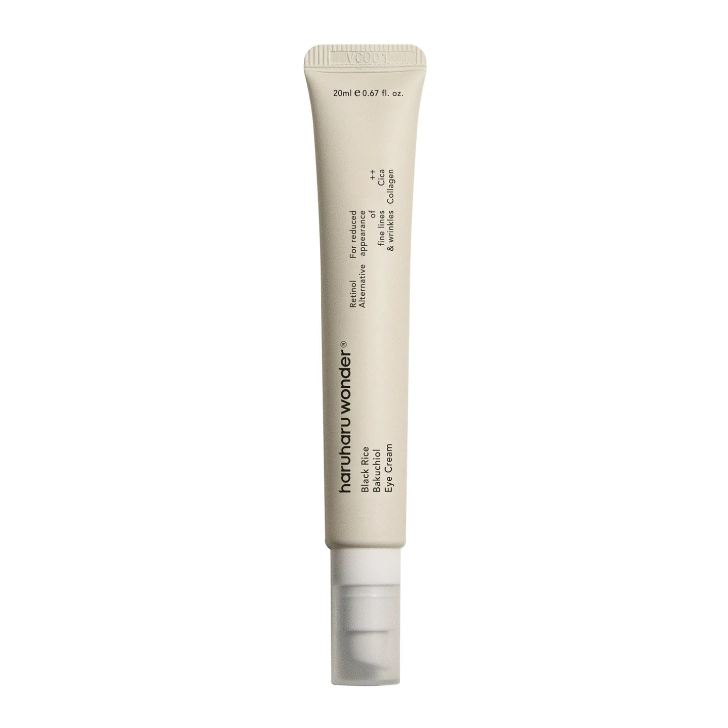 haruharu wonder Black Rice Bakuchiol Eye Cream 20ml — Korean firming eye cream