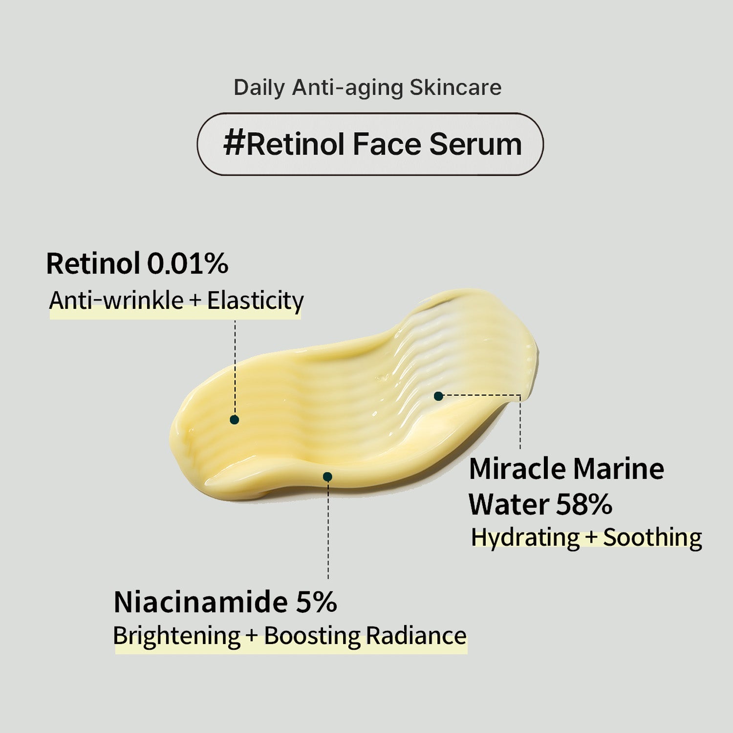 heimish Marine Care Retinol For Face Serum — anti-aging retinol serum for smoother skin