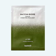 heimish Matcha Biome Low pH Hydrating Mask Sheet — soothing hydrating sheet mask for tired skin