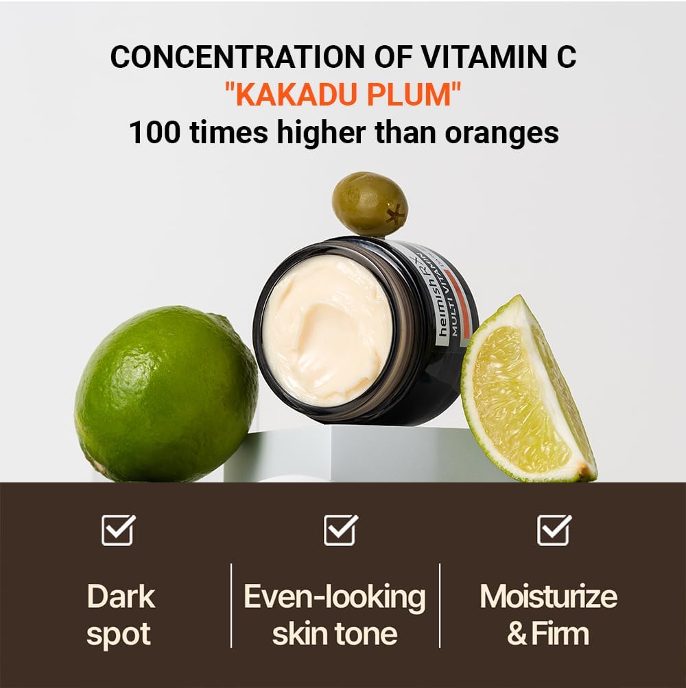 heimish RX Multi Vitamin Dark Spot Cream targets dark spots and hyperpigmentation