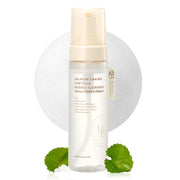 HEVEBLUE Salmon Caring Centella Bubble Cleanser — gentle bubbling cleanser with centella