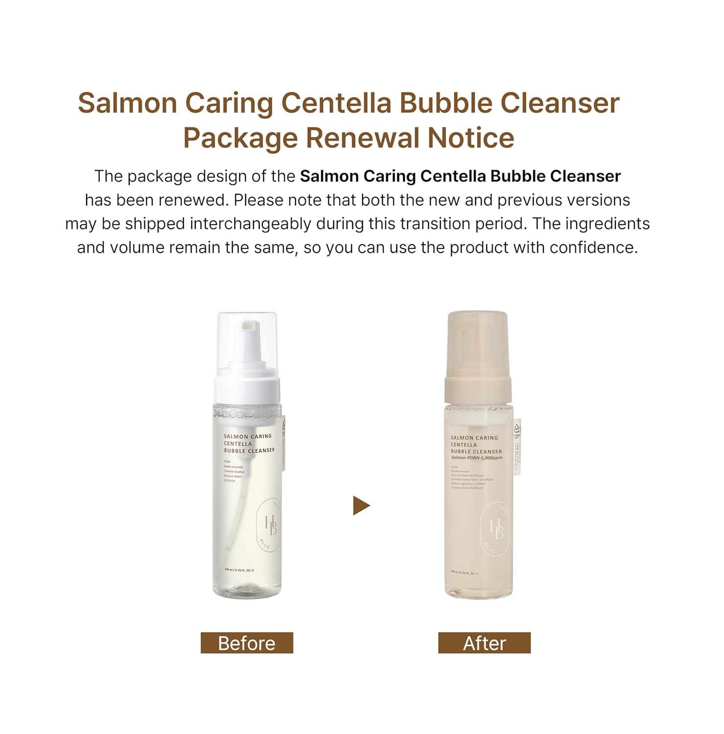 HEVEBLUE Salmon Caring Centella Bubble Cleanser rich micro-bubble foam texture