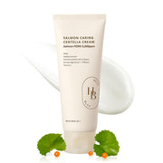HEVEBLUE Salmon Caring Centella Cream — nourishing barrier cream with salmon PDRN and centella