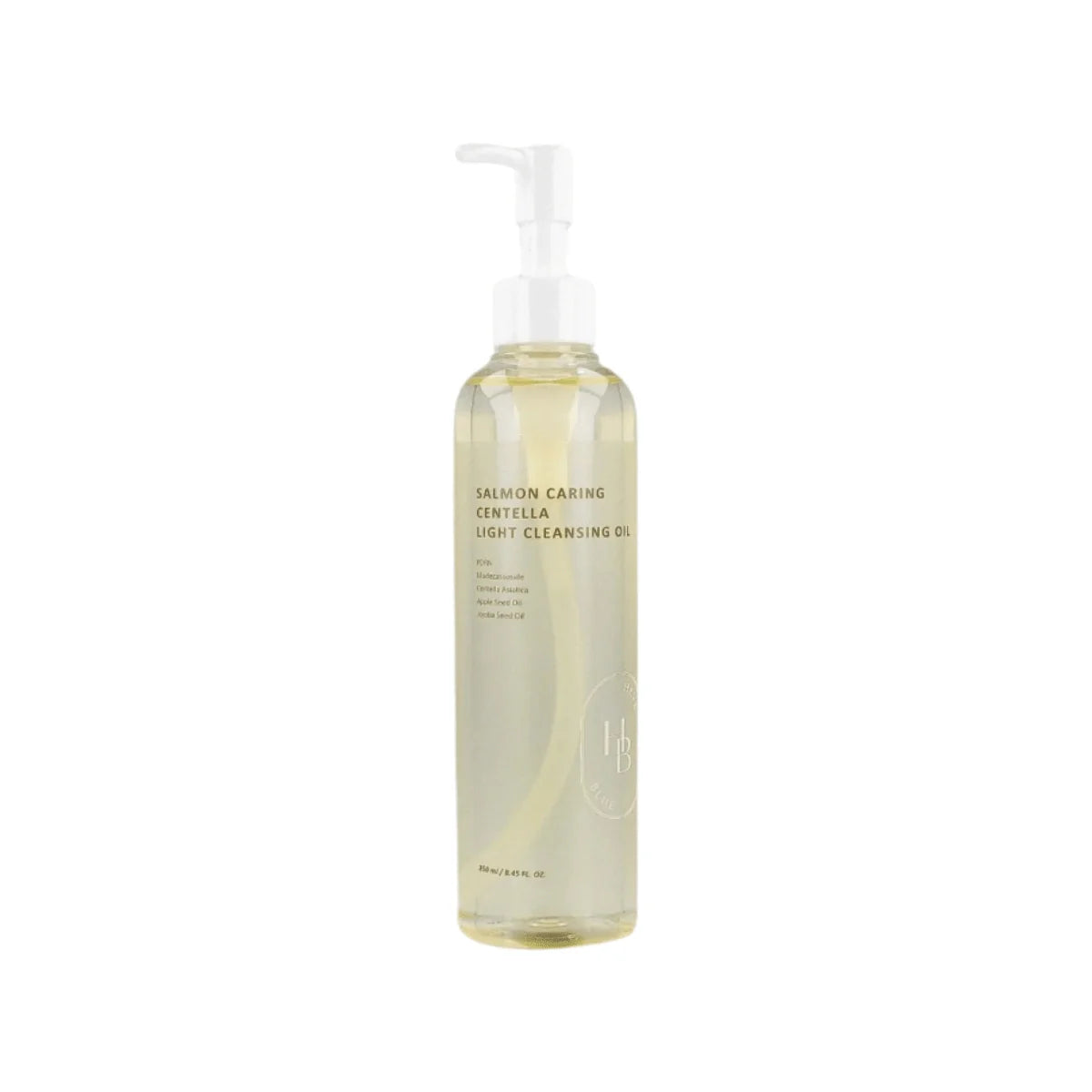 HEVEBLUE Salmon Caring Centella Light Cleansing Oil — lightweight oil cleanser for sensitive skin