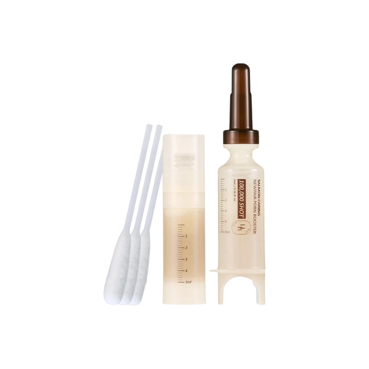 HEVEBLUE Salmon Caring Newpair PDRN Booster 100,000 Shot Essence — intensive PDRN booster essence