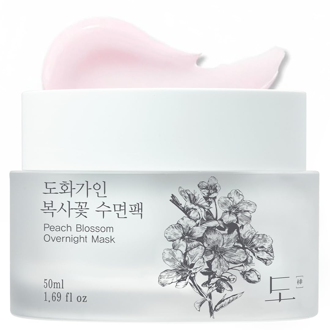 House of Dohwa Peach Blossom Overnight Mask — overnight hydrating sleeping mask with peach blossom