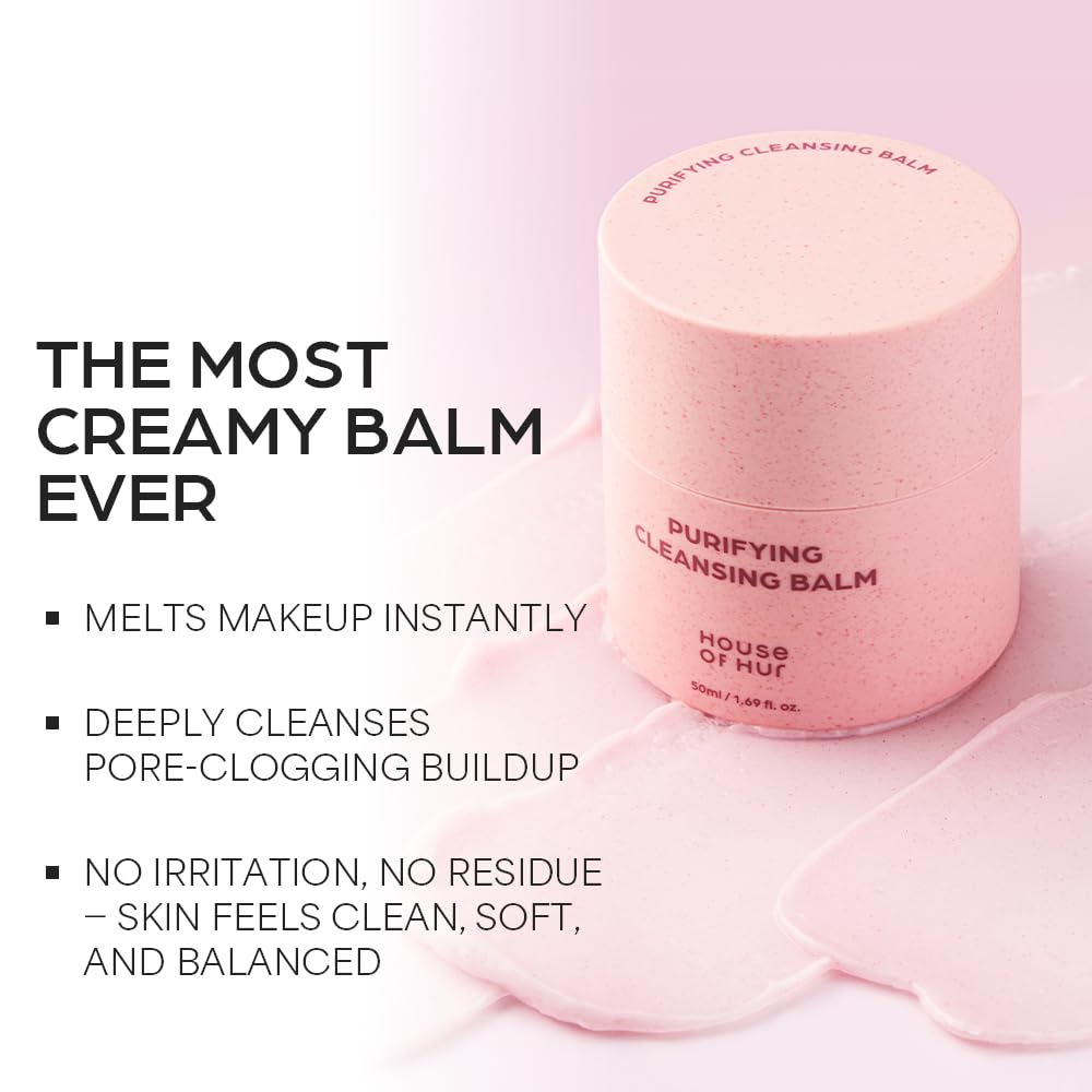 House of HUR Purifying Cleansing Balm — key cleansing ingredients