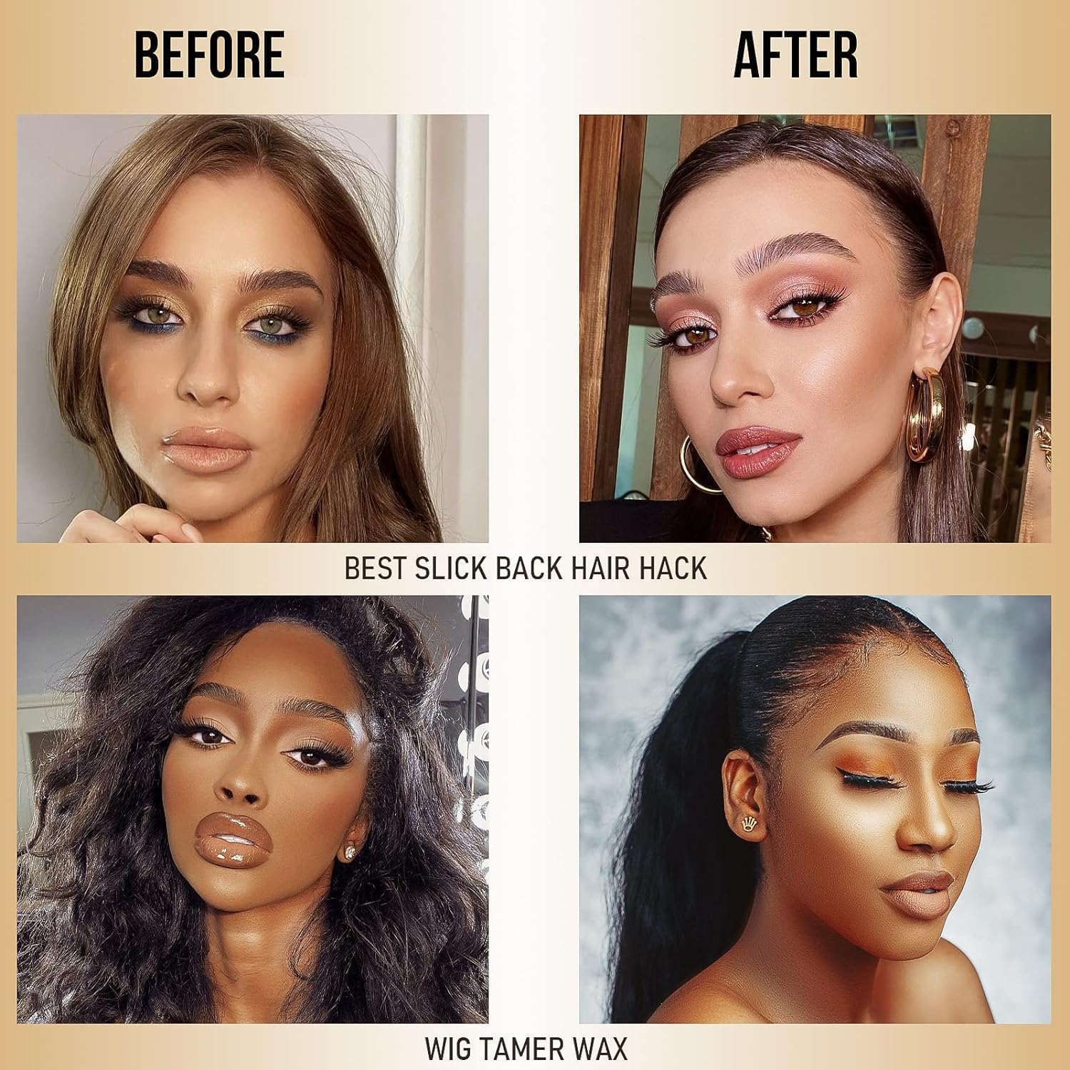 IKT Hair Wax Stick — smooths down baby hairs and edges