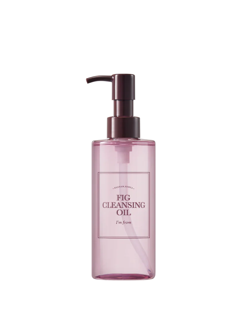 I'm from Fig Cleansing Oil — fig cleansing oil that melts away makeup and sunscreen