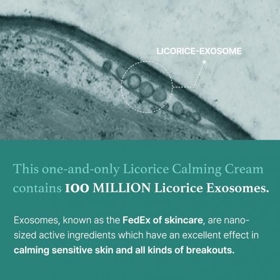 I'm from Licorice Calming Cream lightweight hydrating texture
