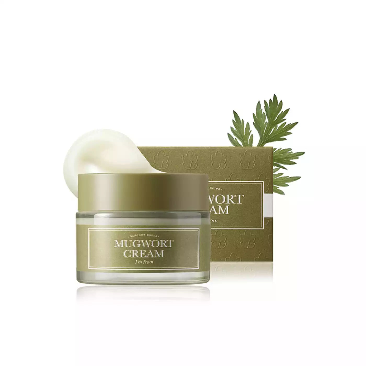 I'm from Mugwort Cream — soothing cream that calms and hydrates sensitive skin