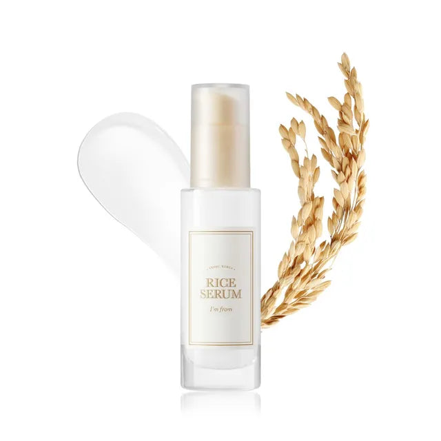 I'm from Rice Serum — rice serum that brightens dull uneven skin