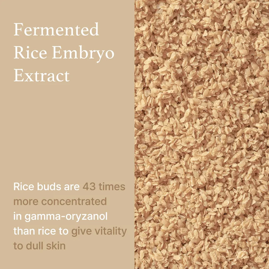 I'm from Rice Serum hydrates and plumps skin