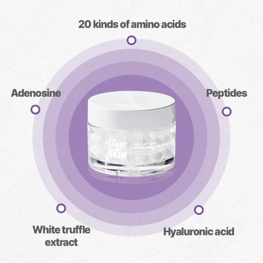I'm Sorry For My Skin AGE Capture Firming Enriched Cream — deeply hydrates mature skin