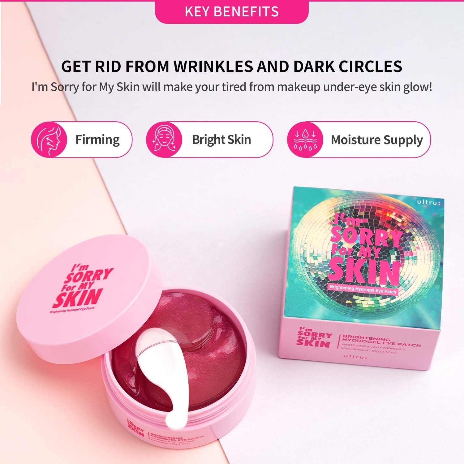 I'm Sorry For My Skin Brightening Hydrogel Eye Patch — brightening hydrogel eye patches