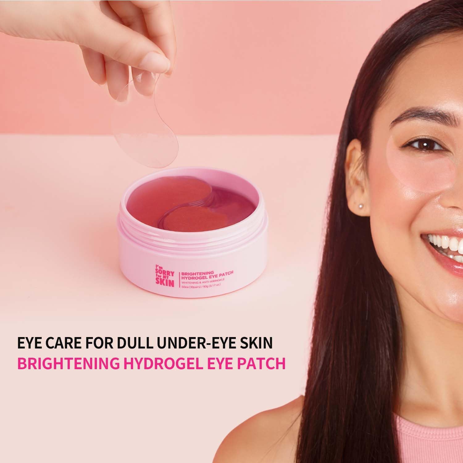 I'm Sorry For My Skin Brightening Hydrogel Eye Patch — intensely hydrates the eye area