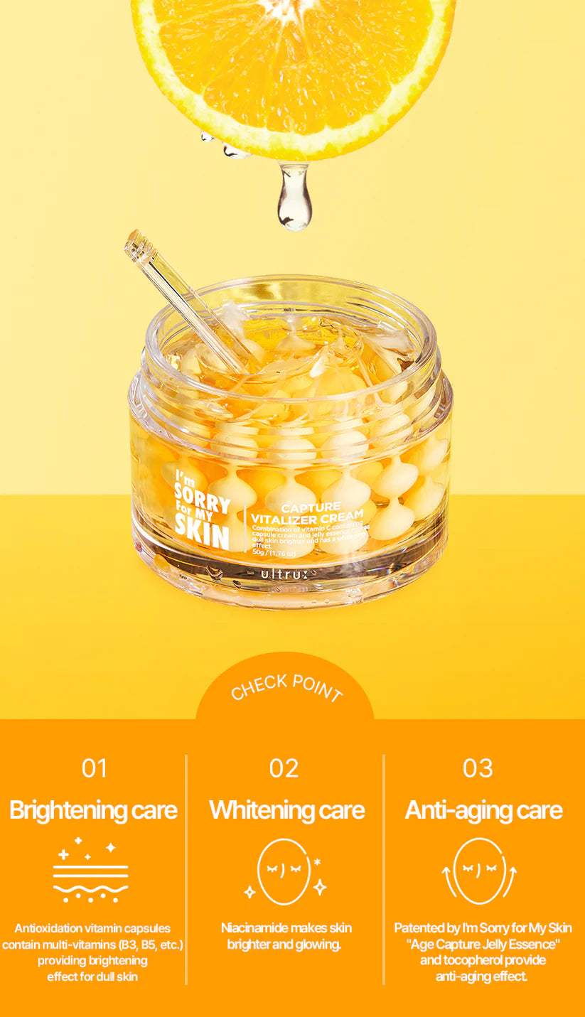 I'm Sorry For My Skin Capture Vitalizer Cream — boosts skin radiance