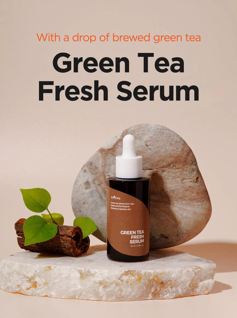 Isntree Green Tea Fresh Serum — green tea hydrating fresh serum