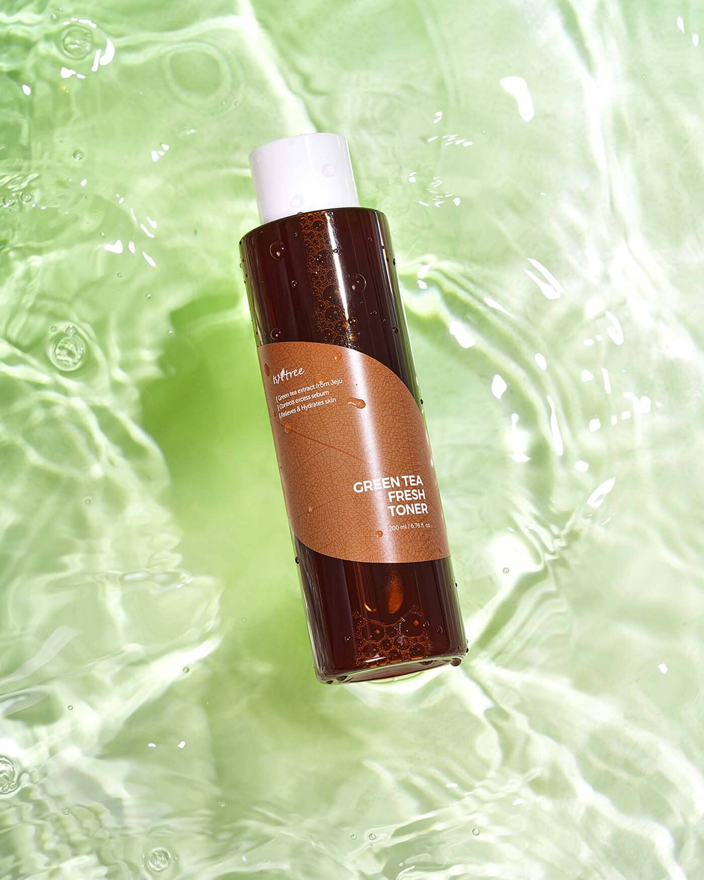 Isntree Green Tea Fresh Toner — helps balance excess oil for fresher skin
