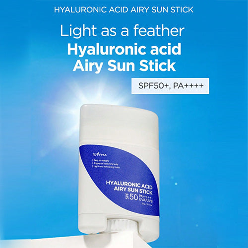 Isntree Hyaluronic Acid Airy Sun Stick — hyaluronic airy sun protection stick
