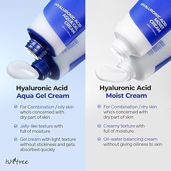 Isntree Hyaluronic Acid Aqua Gel Cream — hyaluronic aqua gel moisturizer