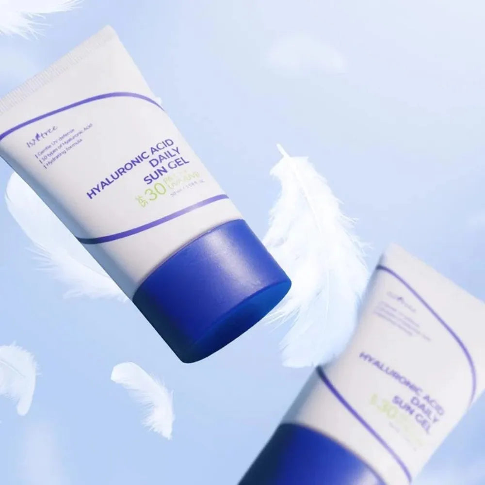 Isntree Hyaluronic Acid Daily Sun Gel SPF 30 — hyaluronic daily sun gel SPF 30
