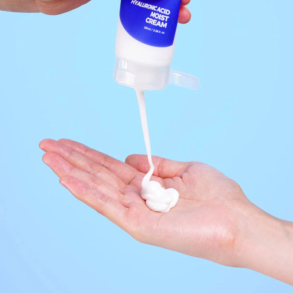 Isntree Hyaluronic Acid Moist Cream — helps strengthen the skin's moisture barrier