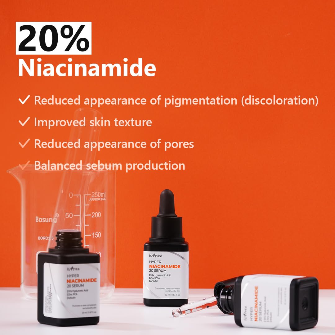 Isntree Hyper Niacinamide 20 Serum — niacinamide brightens dull, uneven skin
