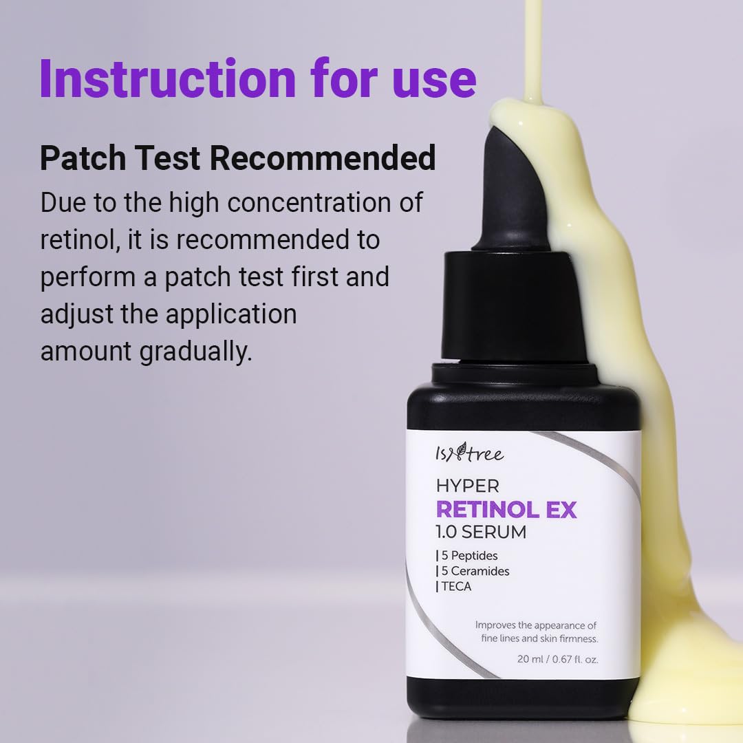 Isntree Hyper Retinol EX 1.0 Serum — retinol smooths the look of fine lines and wrinkles