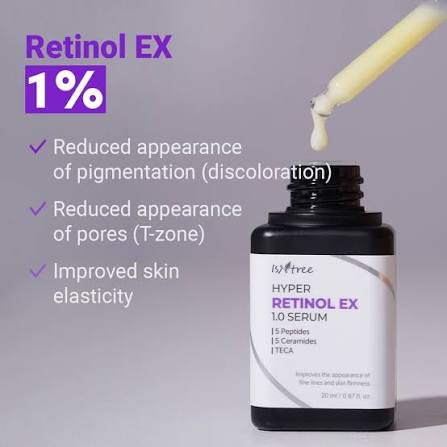 Isntree Hyper Retinol EX 1.0 Serum — high-strength retinol firming serum