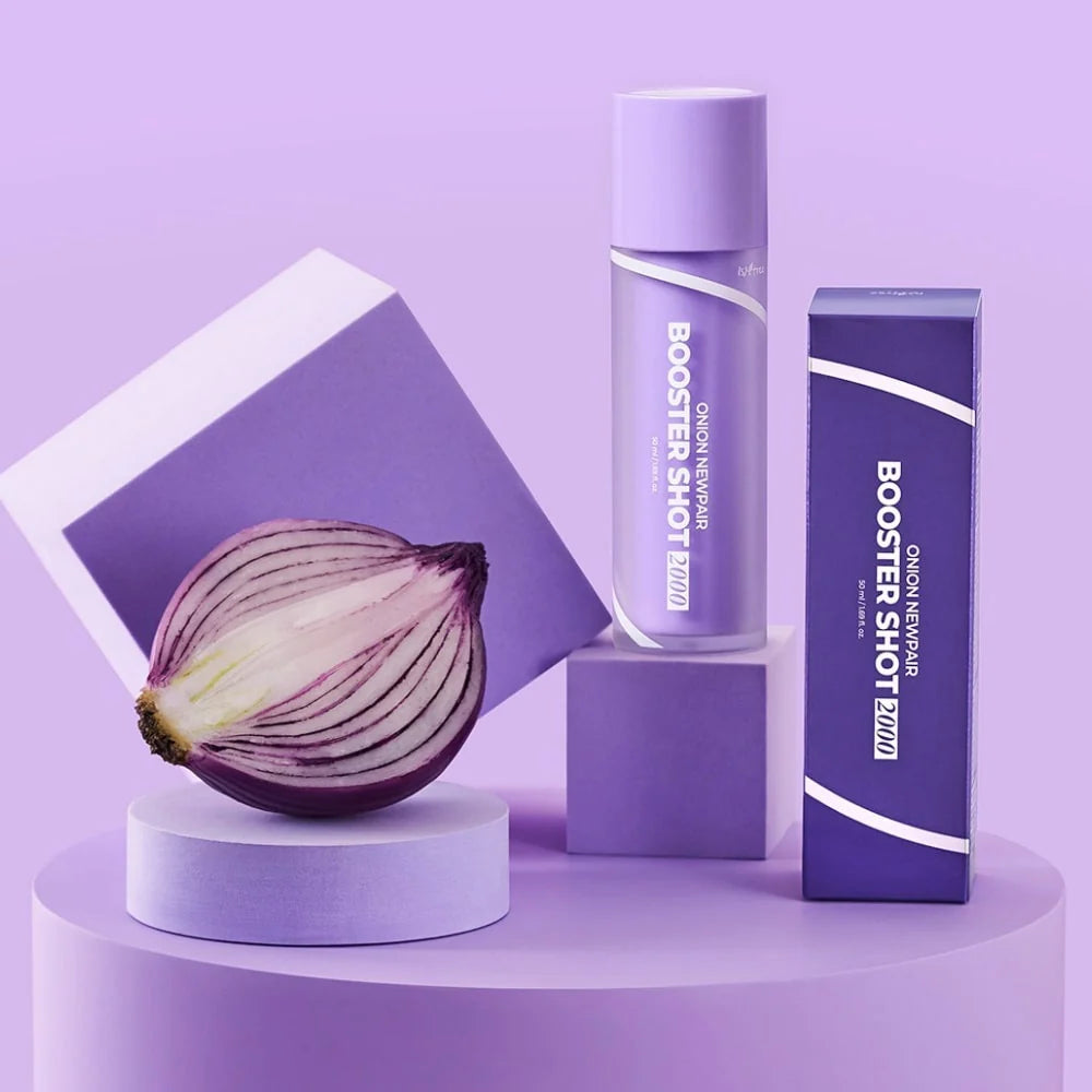 Isntree Onion Booster Shot 2000 — onion extract brightens dull, uneven skin