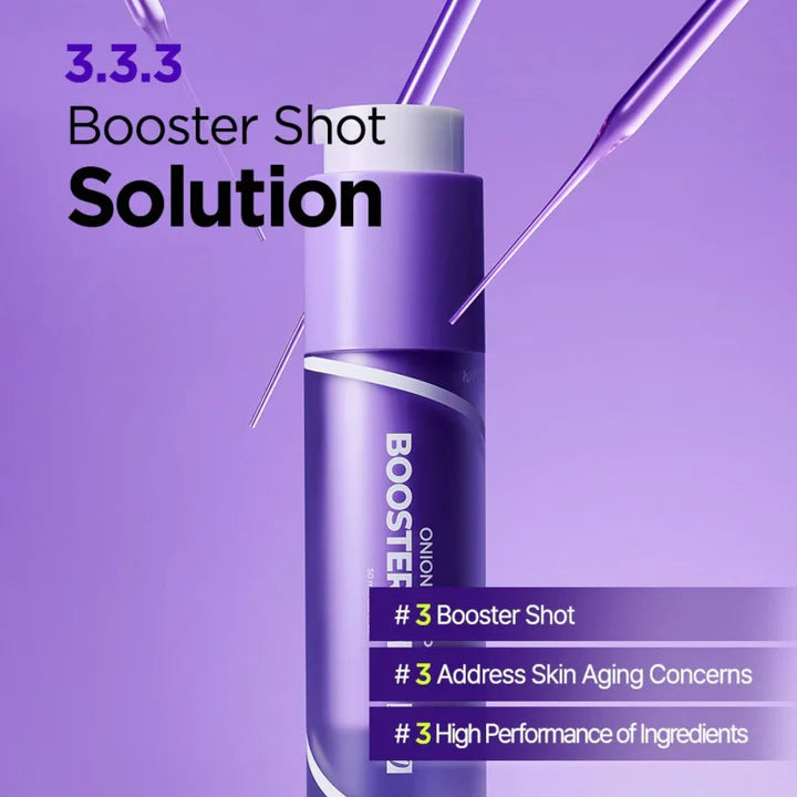 Isntree Onion Booster Shot 2000 — soothes redness and blemish-prone skin
