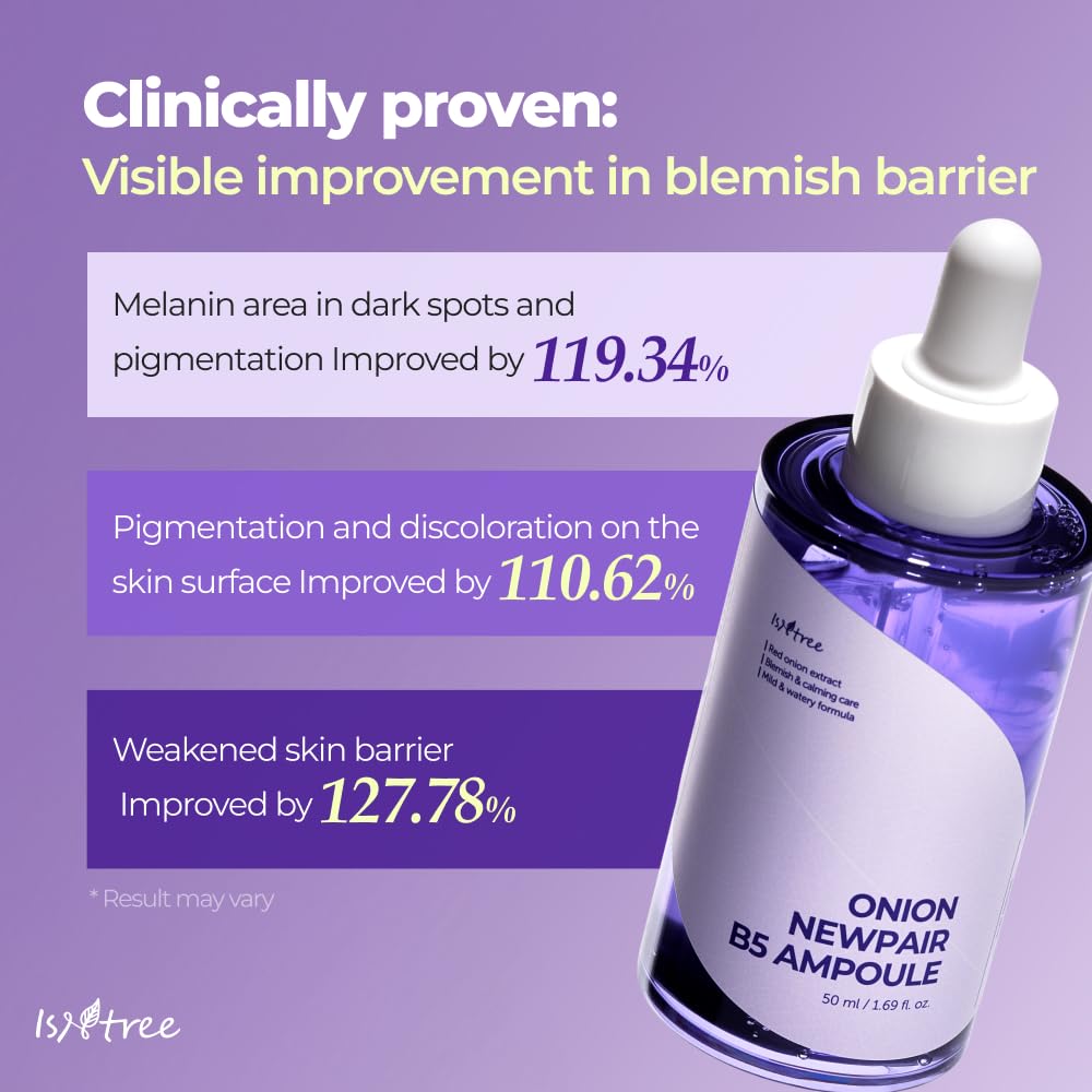 Isntree Onion Newpair B5 Ampoule — helps brighten and even skin tone