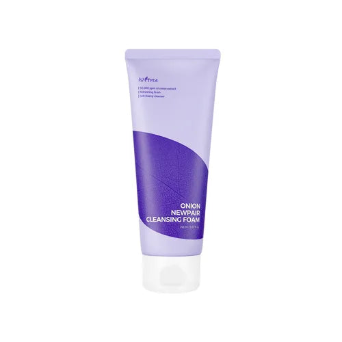 Isntree Onion Newpair Cleansing Foam — rich foam removes impurities without stripping skin