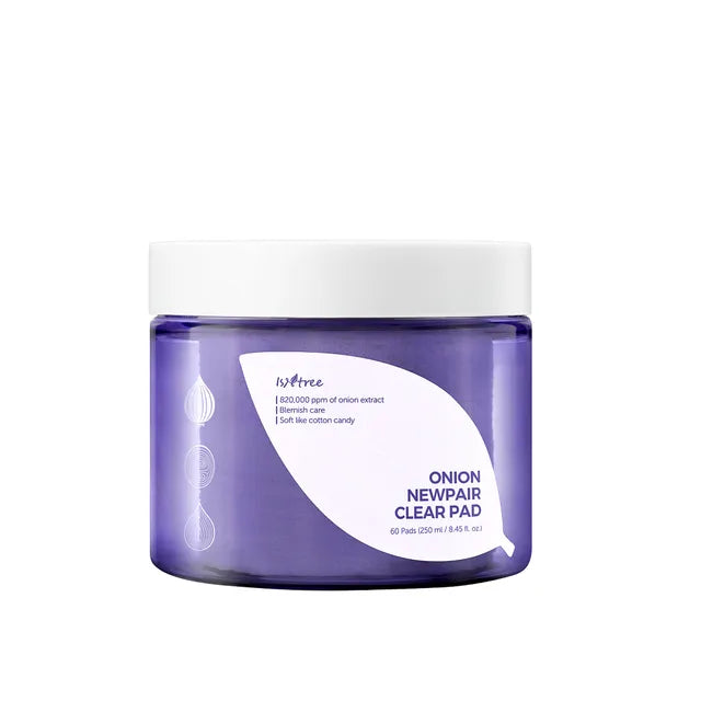 Isntree Onion Newpair Clear Pad — onion extract brightens and refreshes skin